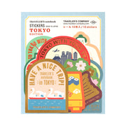 Traveler's Notebook Sticker Set, Tokyo Limited Edition [April Shipment]