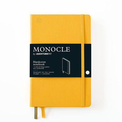 Leuchtturm Monocle Hardcover B6+ Notebook Dot-Grid - Yellow