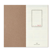 Traveler's Notebook 2025 Weekly Vertical Planner, Regular Size