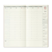 Traveler's Notebook 2025 Weekly Vertical Planner, Regular Size