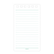 Midori Diamond Memo Book, Grid, Small - Red