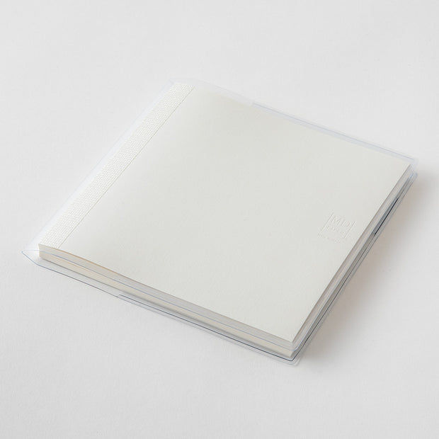 MD Notebook Cover, A5 Square - Clear