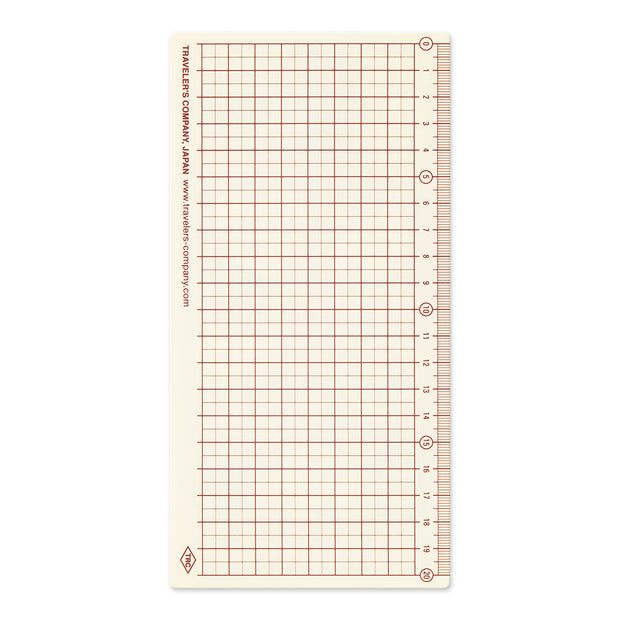 Traveler's Notebook 2025 Plastic Sheet, Regular Size