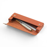 Midori Pulp Storage Pasco Pen Case, Reddish Brown