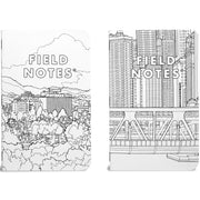 Field Notes Streetscapes, Los Angeles + Chicago, Sketchbook, Pack of 2