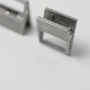 HMM Aluminum Clips, Raw - Set of 2
