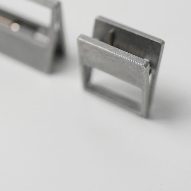 HMM Aluminum Clips, Raw - Set of 2