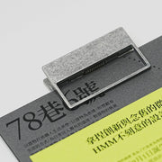 HMM Aluminum Clips, Raw - Set of 2