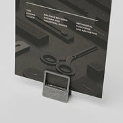 HMM Aluminum Clips, Raw - Set of 2