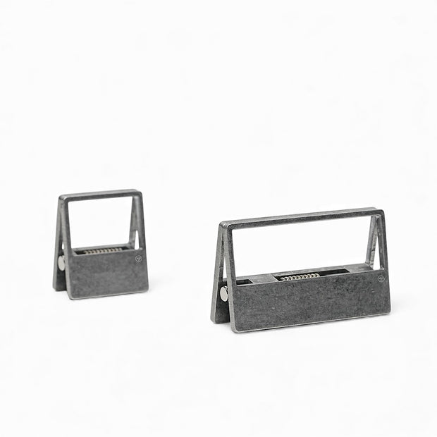 HMM Aluminum Clips, Raw - Set of 2