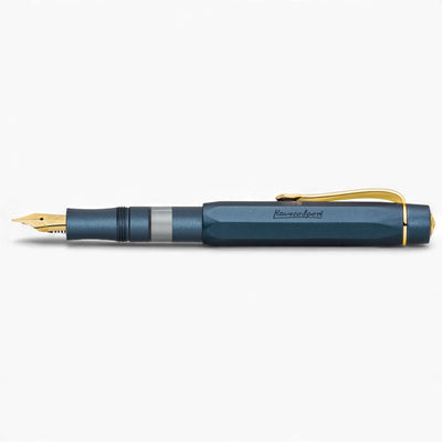 Kaweco Piston Sport AL Fountain Pen, Navy - EF (Extra Fine)