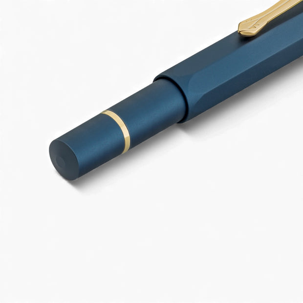 Kaweco Piston Sport AL Fountain Pen, Navy - EF (Extra Fine)