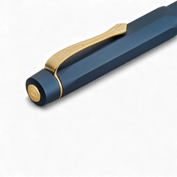 Kaweco Piston Sport AL Fountain Pen, Navy - EF (Extra Fine)