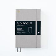 Leuchtturm Monocle Hardcover B6+ Accordion Notebook Dot-Grid - Light Grey