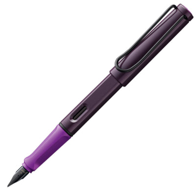 Lamy Safari Limited Edition 2024 Fountain Pen F (Fine) - Violet Blackberry