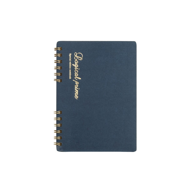 Logical Prime W Ring Notebook A6, Blue - 6 mm Lined