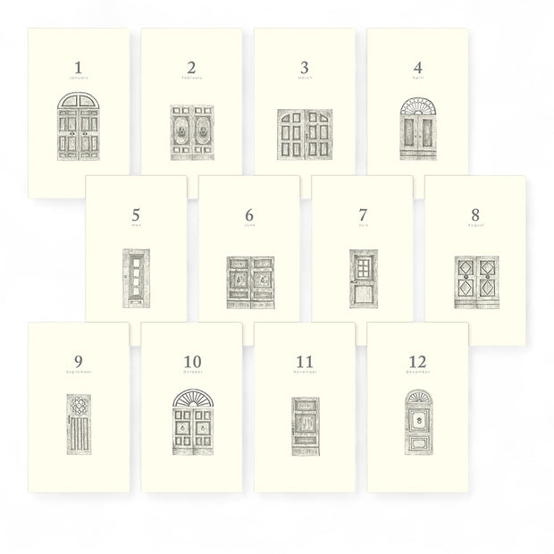 Midori 5 Year Diary - Red