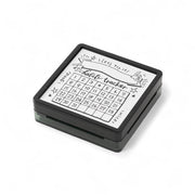 Midori Pre-inked Stamp - Habit Tracker