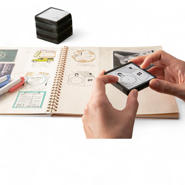 Midori Pre-inked Stamp - Habit Tracker