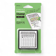 Midori Pre-inked Stamp - Calendar