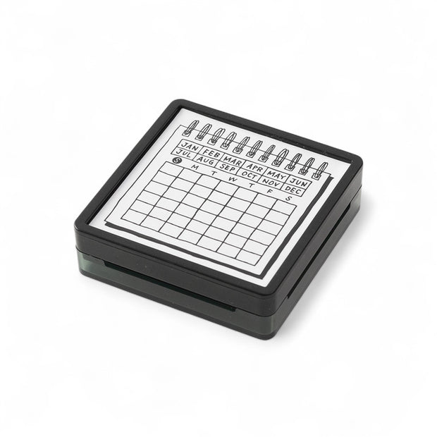 Midori Pre-inked Stamp - Calendar
