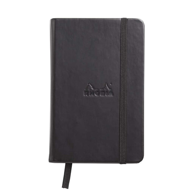 Rhodia Webnotebook 9 x 14cm. , Dot-Grid - Black