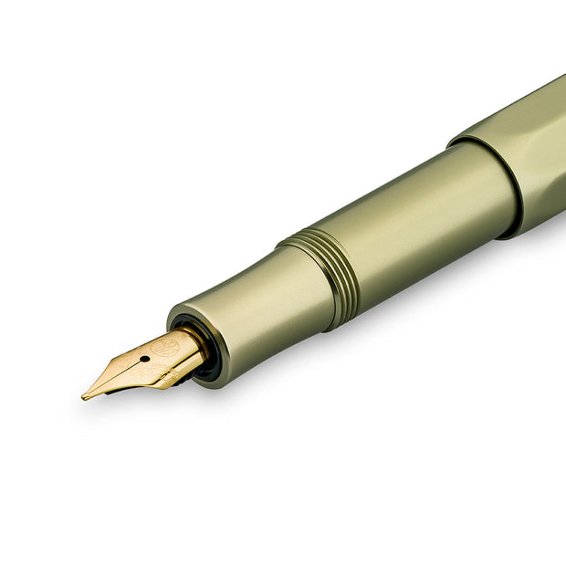 Kaweco Collection Olivine Fountain Pen - B (Broad)