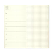 Traveler´s Notebook Refill 019 (Weekly+Memo) for Regular Size