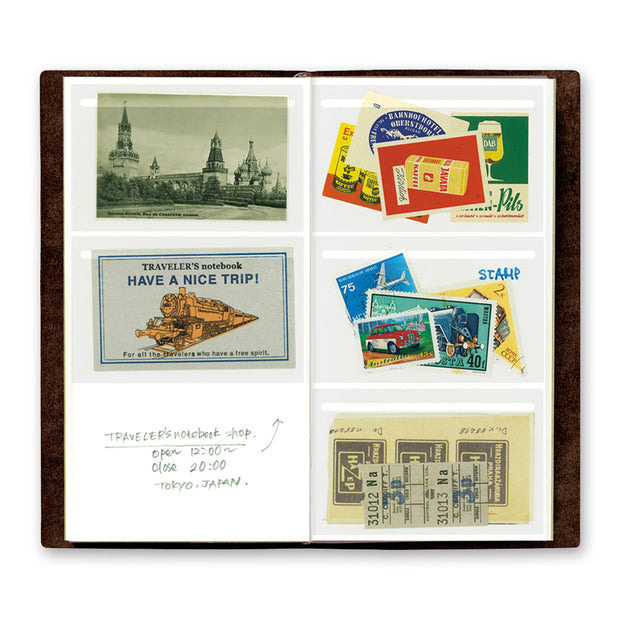 Traveler's Notebook Refill 023 Film Pocket Sticker for Regular Size