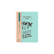 Traveler's Notebook B-Sides & Rarities Message Card Refill for Passport Size