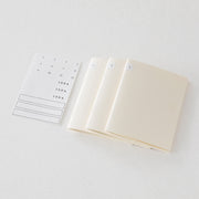 Midori MD Notebook Light A6  (Set of 3) - Blank