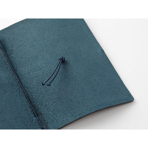 Traveler´s Notebook Starter Kit Passport Size, Blue - noteworthy