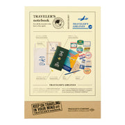 Traveler's Notebook Limited Edition Set, Regular Size - Airline