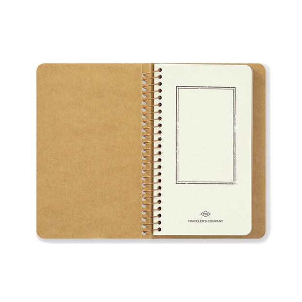 Traveler´s Company A6 Slim Paper Pocket Spiral Ring Notebook - noteworthy