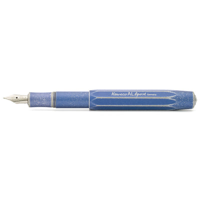 Kaweco AL Sport Fountain Pen Stonewashed Blue - noteworthy