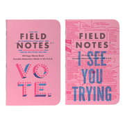 Field Notes United States of Letterpress, Pack C