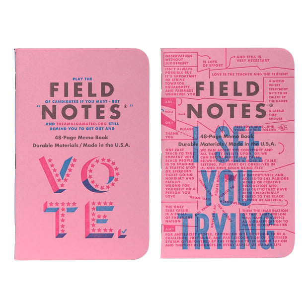 Field Notes United States of Letterpress, Pack C