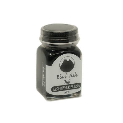 Monteverde Black Ash Ink Bottle - 30ml