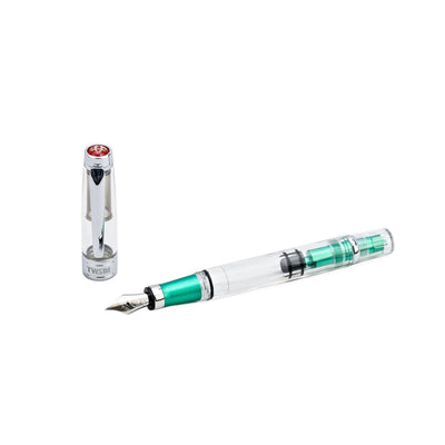 TWSBI Diamond 580 Emerald Fountain Pen - Stub 1.1 mm