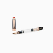 TWSBI Diamond 580 Smoke Rose Gold Fountain Pen,  Extra Fine Nib