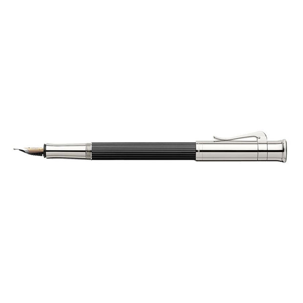 Graf von Faber-Castell Classic Ebony Fountain Pen with Fine Nib