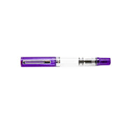 TWSBI Eco Transparent Purple Fountain Pen - Stub 1.1mm