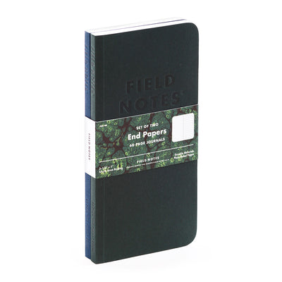 Field Notes, End Papers Personal Journals - Set of 2 - noteworthy