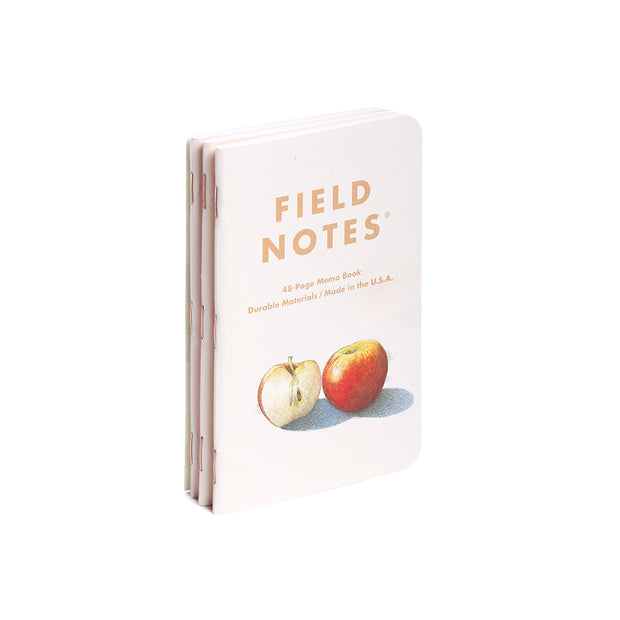 Field Notes, Harvest Memo Books - Pack B (Apple, Corn, Grapes)