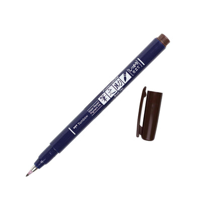 Tombow Fudenosuke Brush Pen, Brown