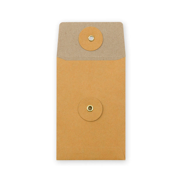 Traveler's Company Kraft Paper Envelope, Set of 8, Orange - S (Small)