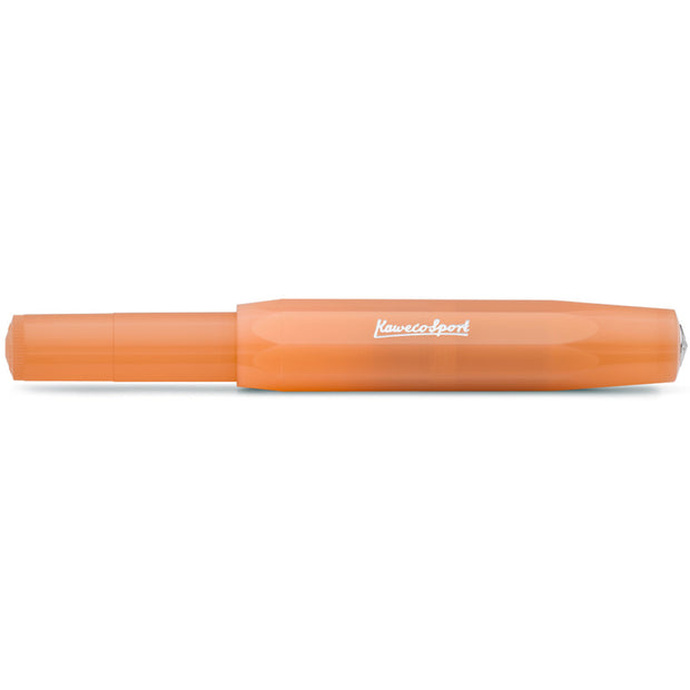Kaweco Frosted Sport Fountain Pen Mandarin,  - M (Medium Nib)