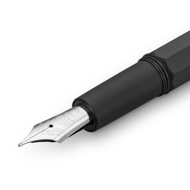 Kaweco Original Fountain Pen, 250 nib, Black - BB (Double Broad)
