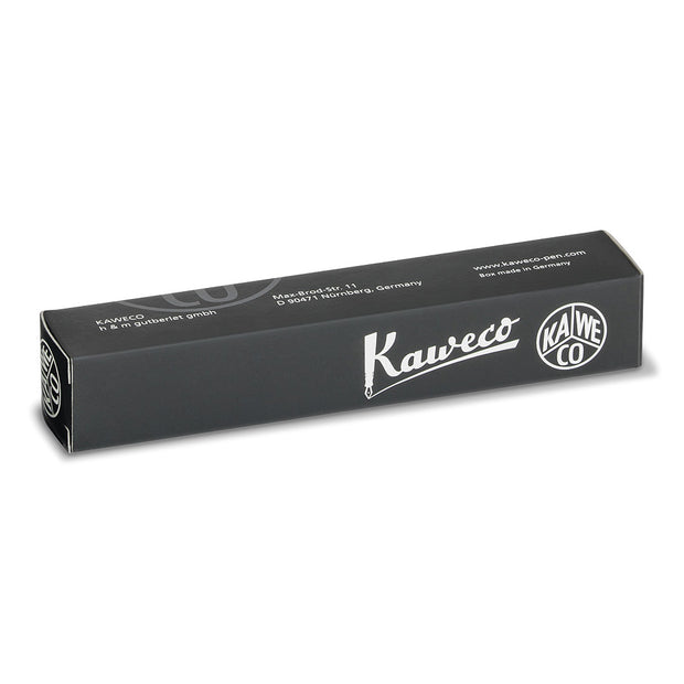 Kaweco Frosted Sport Fountain Pen, Lime - B  (Broad Nib)