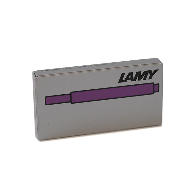 LAMY T10 Ink Cartridges, Violet - Pack of 5